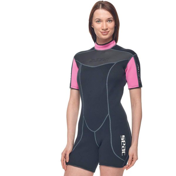 Damski kombinezon Seac Shorty Sense 2XL. Czerwone kombinezony damskie SEAC, s, bez wzorów, z materiału, sportowe, bez kołnierzyka, bez ramiączek, długie. Za 401.80 zł.