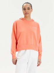 4F Bluza 4FWSS24TSWSF1003 Pomarańczowy Loose Fit. Brązowe bluzy bez kaptura damskie 4f, s, z bawełny. Za 89.99 zł.