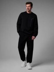 4F Spodnie dresowe joggery męskie 4F x Robert Lewandowski - czarne XL. Czarne spodnie dresowe męskie 4f, bez wzorów, z dresówki. Za 169.99 zł.