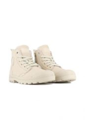 Buty sportowe Sneakersy damskie, Pampa Hi Zip WL. Brązowe buty sportowe na co dzień damskie Palladium, bez wzorów, z materiału, trekkingowe. Za 479.99 zł.