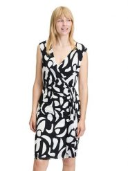 Vera Mont Sukienka w kolorze czarno-białym rozmiar: 46. Białe sukienki damskie Vera Mont, bez wzorów, bez kołnierzyka, bez ramiączek, mini. Za 173.99 zł.