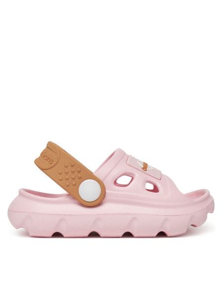 Calvin Klein Jeans Sandały V1A2-82058-0083A M Różowy. Czerwone sandały dziewczęce Calvin Klein Jeans, z jeansu, bez zapięcia. Za 129.99 zł.