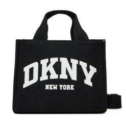 Torebka DKNY. Czarne torebki klasyczne damskie DKNY, bez wzorów, bez dodatków. Za 319.99 zł.