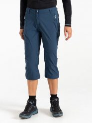 Dare 2b Spodnie funkcyjne "Melodic II" w kolorze granatowym rozmiar: 46. Niebieskie spodnie dresowe damskie Dare 2b, z materiału, outdoorowe. Za 128.95 zł.