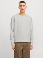 Jack & Jones Bluza w kolorze szarym rozmiar: XL. Szare bluzy bez kaptura męskie Jack & Jones, xl. Za 39.21 zł.
