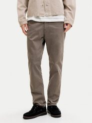 Jack & Jones Spodnie materiałowe Clark Finn 12293328 Brązowy Regular Fit. Brązowe spodnie materiałowe męskie Jack & Jones, bez wzorów, z bawełny. Za 209.99 zł.