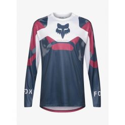 Bluza enduro męska Fox Ranger LS Jersey Tactile. Białe bluzy bez kaptura męskie FOX, m, z jersey. Za 247.49 zł.