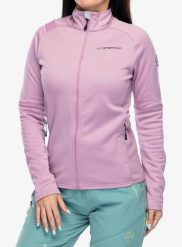 Bluza rozpinana damska La Sportiva Elements Jkt. Czerwone bluzy z kapturem damskie La Sportiva, xs, z lyocellu. Za 445.49 zł.