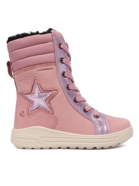 ECCO Śniegowce Urban Snowboarder 72238261360 Różowy. Czerwone kozaki dziewczęce ECCO, bez wzorów, z nubiku, bez obcasa. Za 449.99 zł.