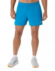 Spodenki sportowe męskie Core 5IN Short. Niebieskie szorty męskie Asics, m, z materiału, do biegania. Za 139.99 zł.