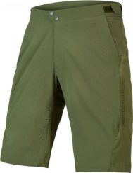 Spodenki rowerowe męskie Endura GV500 Foyle Baggy Short. Zielone szorty męskie ENDURA, na lato, bez wzorów, z nylonu, sportowe. Za 399.99 zł.