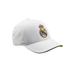 Czapka kibiców Realu Madryt 2025/26. Białe czapki zimowe damskie Real Madrid. Za 104.32 zł.