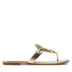 Japonki Tory Burch. Żółte klapki damskie Tory Burch, bez wzorów, bez obcasa. Za 1,429.00 zł.
