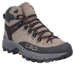 Buty trekkingowe męskie CMP Tytanus Mid WP terra Rust. Brązowe buty trekkingowe męskie CMP, z materiału, bez zapięcia, trekkingowe. Za 799.99 zł.