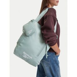 Torebka Reebok. Zielone torebki klasyczne damskie Reebok, bez wzorów, bez dodatków. Za 159.99 zł.