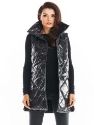 Awama Kamizelka w kolorze czarnym rozmiar: L/XL. Czarne kamizelki damskie Awama, l. Za 164.99 zł.