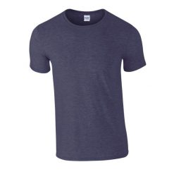 Koszulka Softstyle Dla Dorosłych Unisex. Szare t-shirty damskie Gildan, m, bez wzorów, z bawełny, bez kołnierzyka. Za 31.99 zł.