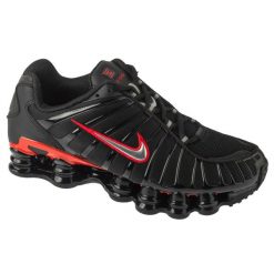 Buty sportowe Sneakersy męskie, Shox TL. Czarne buty sportowe na co dzień męskie Nike, bez zapięcia, trekkingowe. Za 699.00 zł.