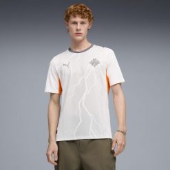 Męska koszulka wyjazdowa Islandia 2026 PUMA. Białe t-shirty sportowe męskie Puma, l, bez ramiączek, do biegania. Za 429.00 zł.