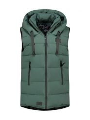 Canadian Peak Kamizelka pikowana "Dolbeak" w kolorze zielonym rozmiar: XXL. Zielone kamizelki damskie Canadian Peak, xxl. Za 279.95 zł.