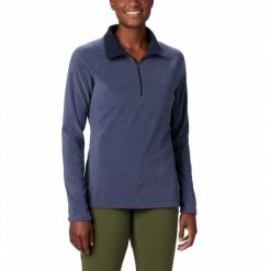 Bluza sportowa damska Columbia Glacial IV. Niebieskie bluzy bez kaptura damskie Columbia, m, z materiału. Za 99.99 zł.