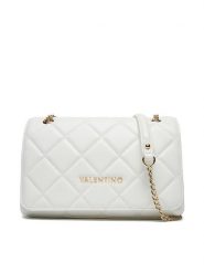Valentino Torebka Ocarina VBS3KK02R Biały. Białe torebki klasyczne damskie Valentino, bez wzorów, ze skóry, wizytowe, bez kołnierzyka, bez ramiączek. Za 619.99 zł.