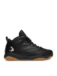 SHAQ Buty do koszykówki WB-SPIN MOVE AQ95001B-BT Czarny. Czarne buty sportowe chłopięce Shaq, ze skóry, bez zapięcia. Za 199.99 zł.