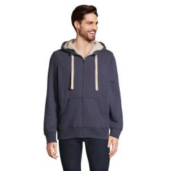 Kurtka Dla Dorosłych Unisex Sherpa Zapinana Na Zamek Błyskawiczny. Niebieskie kurtki damskie SOL'S, s, bez wzorów, sportowe, bez kaptura. Za 263.99 zł.