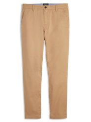 Scotch & Soda Spodnie chino w kolorze jasnobrązowym rozmiar: W32/L34. Brązowe spodnie materiałowe męskie Scotch & Soda, bez wzorów. Za 149.31 zł.