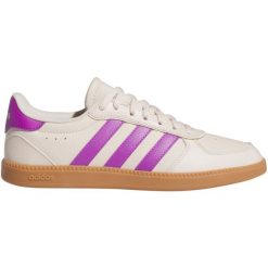 Buty adidas Breaknet Sleek IH5420 białe. Białe buty sportowe na co dzień damskie bez wzorów, z gumy. Za 319.61 zł.