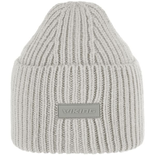 Czapka Froja Life Style z wełny. Szare czapki zimowe damskie VIKING, z poliamidu. Za 99.90 zł.