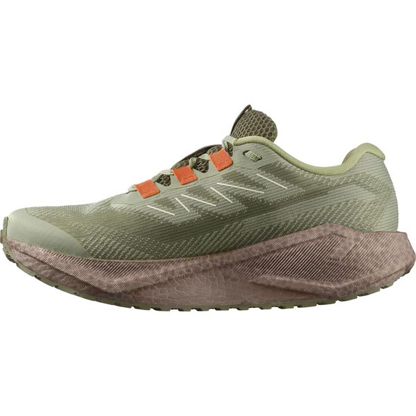 Buty trekkingowe Salomon AERO BLAZE 3 GRVL GTX L47978500. Zielone buty trekkingowe męskie Salomon, z gore-texu, przed kostkę, bez zapięcia, do biegania, gore-tex. Za 479.00 zł.