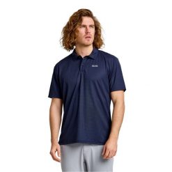Koszulka Polo Slam Act Qd Dorosłych. Niebieskie koszulki polo męskie SLAM, m, bez wzorów, bez ramiączek. W wyprzedaży za 248.95 zł.