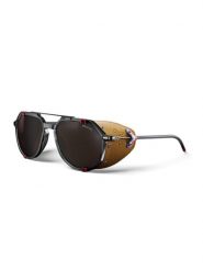 Okulary fotochromowe JULBO Tribute - Reactiv 2-4 Polarized - Black/Red/Brown. Czarne okulary przeciwsłoneczne męskie JULBO, z materiału, pilot. Za 1,039.00 zł.