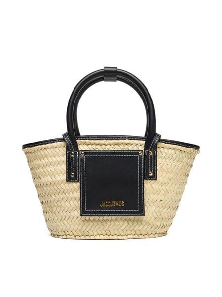 JACQUEMUS Torebka Le Petit 23E223BA044-3060 Beżowy. Brązowe torebki klasyczne damskie JACQUEMUS, bez wzorów, z tworzywa sztucznego, bez dodatków. Za 1,659.00 zł.