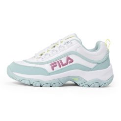 Buty damska FILA Strada Logo. Białe obuwie treningowe damskie Fila, na fitness i siłownię. Za 259.99 zł.