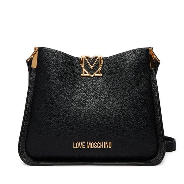 Torebka LOVE MOSCHINO. Czarne listonoszki damskie Love Moschino, bez wzorów, bez dodatków. Za 939.99 zł.