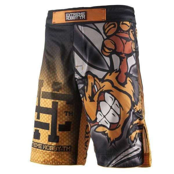 Spodenki do Grapplingu MMA BJJ K1 męskie EXTREME HOBBY ANGRY WASP. Czarne szorty męskie EXTREME HOBBY, l, z poliesteru. Za 218.00 zł.