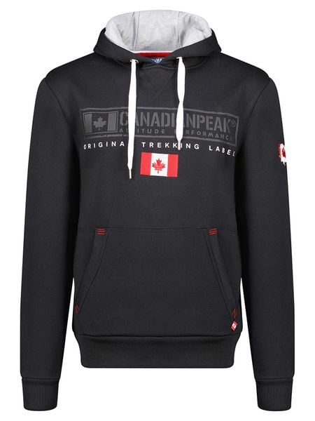 Canadian Peak Bluza "Gasikeak" w kolorze czarnym rozmiar: 3XL. Czarne bluzy z kapturem męskie Canadian Peak, xl. Za 100.99 zł.