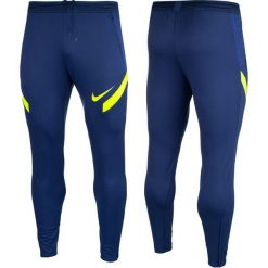 Spodnie Sportowe męskie Nike Dri-Fit Strike 21 Pant. Niebieskie spodnie dresowe męskie Nike, z dresówki. Za 147.00 zł.