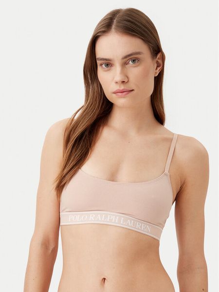Polo Ralph Lauren Biustonosz top 4P1004 Beżowy. Brązowe biustonosze Polo Ralph Lauren, xs, bez wzorów, z syntetyku, bez kołnierzyka. Za 189.99 zł.