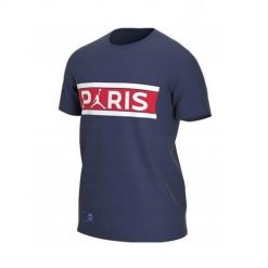 Koszulka sportowa męska Nike X Paris Saintgermain Psg Wordmark. Niebieskie t-shirty sportowe męskie Nike, m, z bawełny, bez ramiączek. Za 248.00 zł.