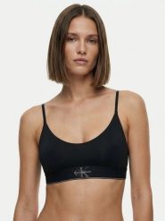 Calvin Klein Underwear Biustonosz top LV00QF8814 Czarny. Czarne biustonosze Calvin Klein Underwear, bez wzorów, z syntetyku. Za 129.99 zł.