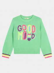 Billieblush Sweter U15C22 Zielony Regular Fit. Zielone swetry dziewczęce Billieblush, bez wzorów, z syntetyku, bez kołnierzyka. Za 189.99 zł.