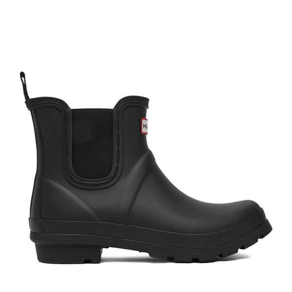 Kalosze Hunter. Czarne kalosze damskie Hunter, bez wzorów. Za 219.99 zł.