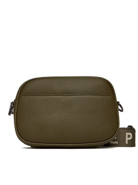 Pepe Jeans Torebka Georgina PL0300039 Khaki. Brązowe listonoszki damskie Pepe Jeans, bez wzorów, z jeansu, bez dodatków. Za 209.99 zł.