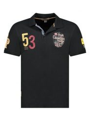 Canadian Peak Koszulka polo "Kelaneak" w kolorze czarnym rozmiar: 3XL. Czarne koszulki polo męskie Canadian Peak, xl, bez wzorów, z bawełny, bez ramiączek. Za 86.99 zł.
