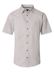 CASAMODA Koszula - Comfort fit - w kolorze beżowym rozmiar: L. Brązowe koszule męskie CASAMODA, l, bez wzorów, z bawełny, bez kołnierzyka, bez ramiączek. Za 83.03 zł.