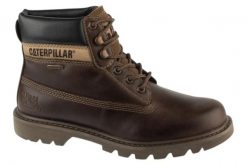 Trapery męskie, Colorado 2.0 Tractor WP. Brązowe buty zimowe męskie CATerpillar, z materiału, bez zapięcia. Za 649.99 zł.