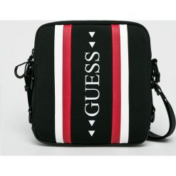 Guess Jeans - Saszetka. Czarne saszetki męskie Guess Jeans, z jeansu. W wyprzedaży za 259.90 zł.